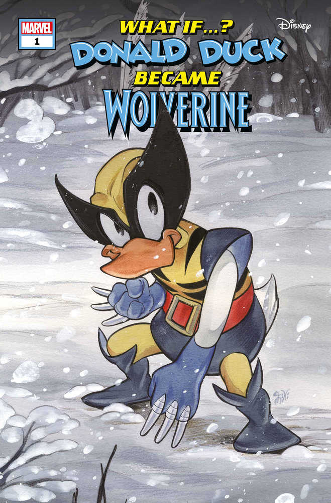 What If Donald Duck Became Wolverine #1 Peach Momoko Variant | Dragon's Lair Comics and Fantasy Houston TX