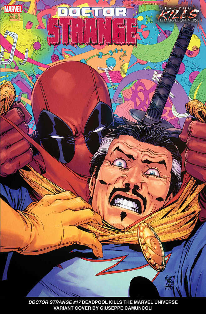 Doctor Strange #17 Giuseppe Camuncoli Deadpool Kills The Marvel Universe Variant [Bh] | Dragon's Lair Comics and Fantasy Houston TX