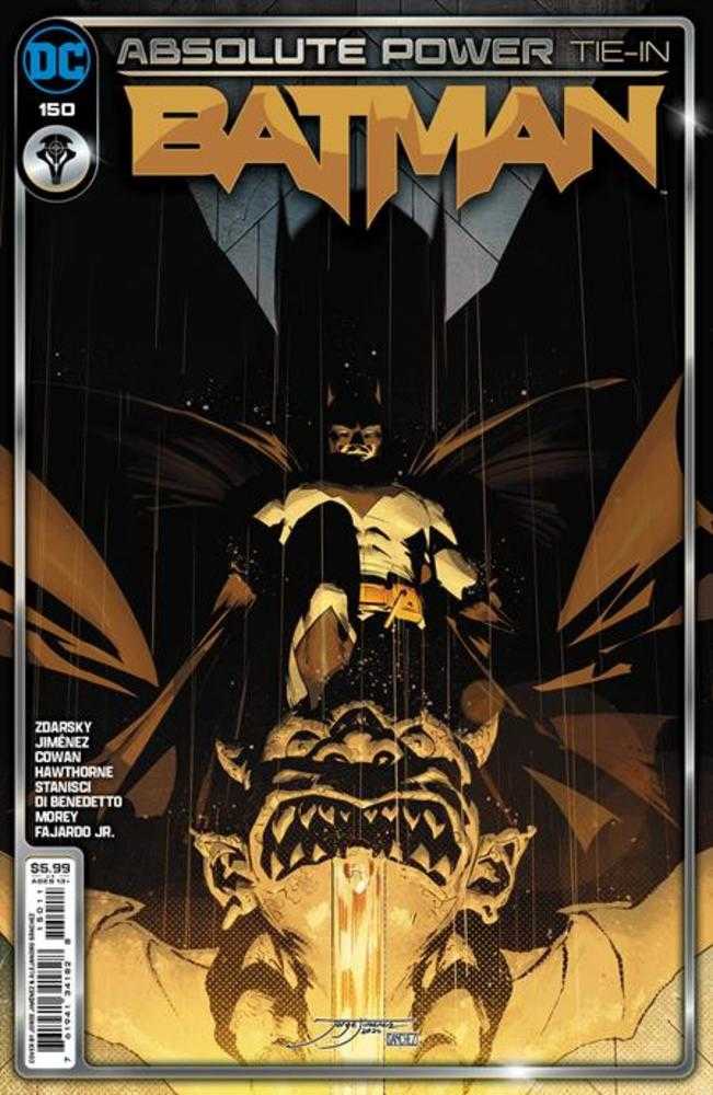 Batman #150 Cover A Jorge Jimenez (Absolute Power) | Dragon's Lair Comics and Fantasy Houston TX