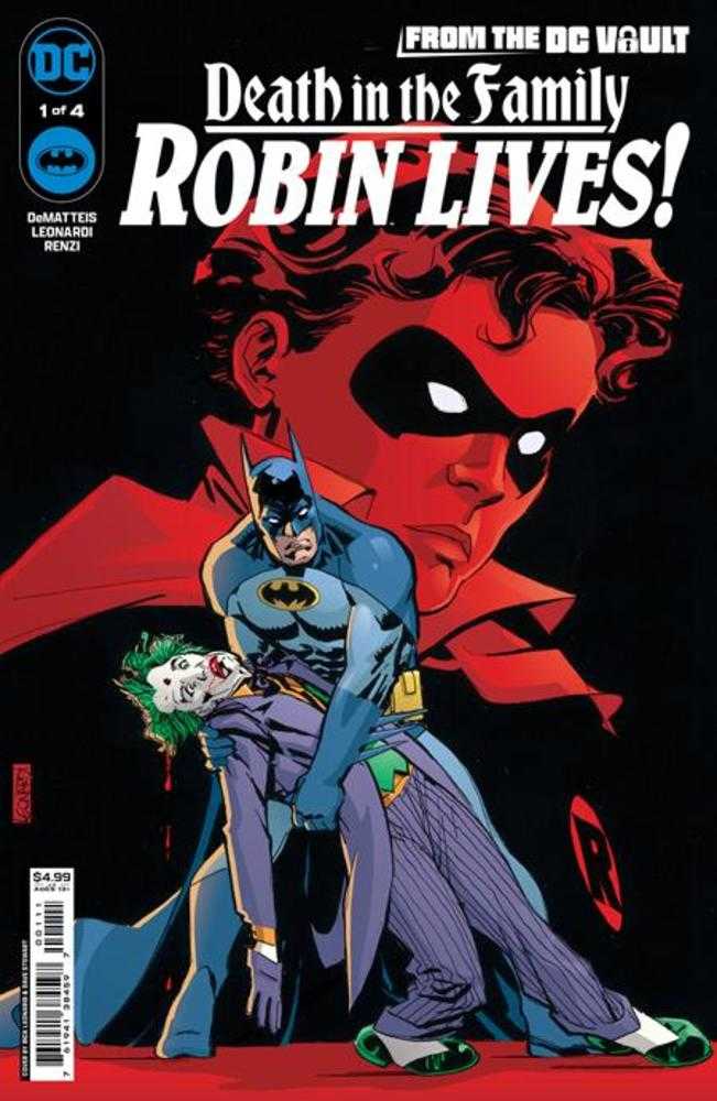 From The DC Vault Death In The Family Robin Lives #1 Cover A Rick Leonardi | Dragon's Lair Comics and Fantasy Houston TX