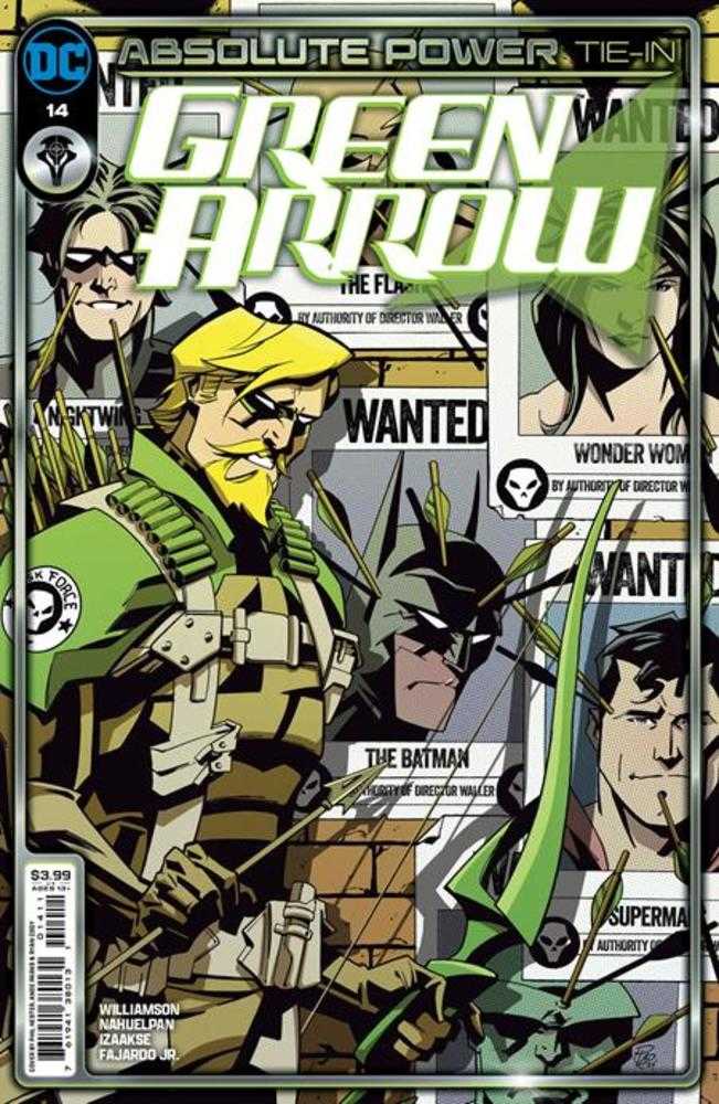 Green Arrow #14 Cover A Phil Hester (Absolute Power) | Dragon's Lair Comics and Fantasy Houston TX