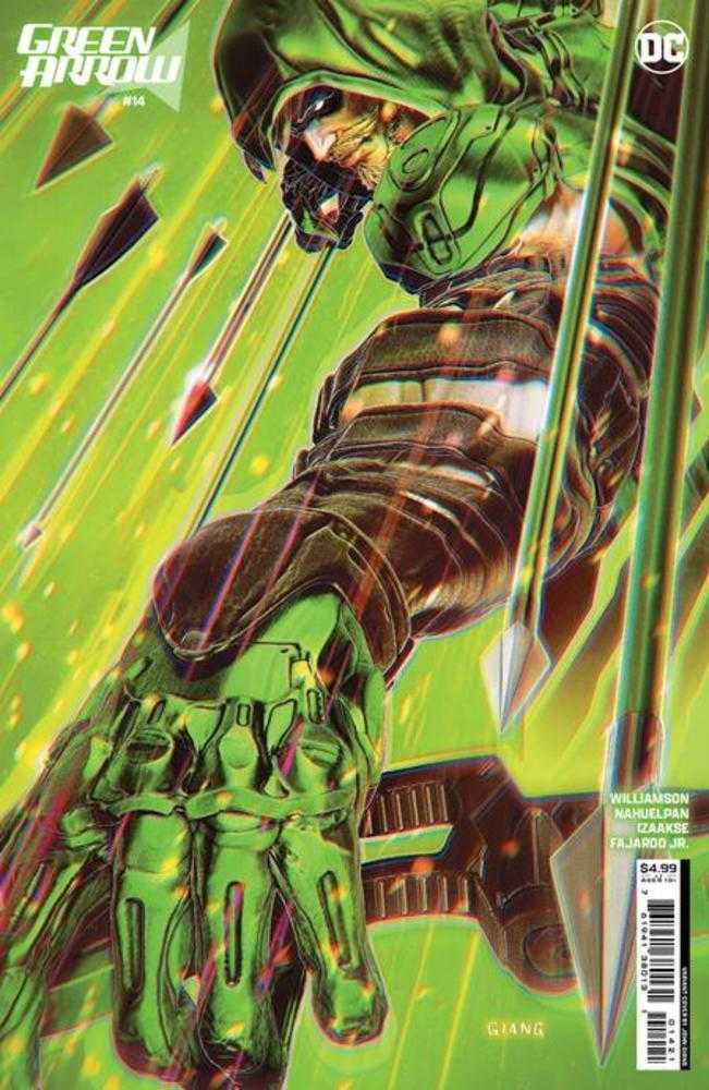 Green Arrow #14 Cover B John Giang Card Stock Variant (Absolute Power) | Dragon's Lair Comics and Fantasy Houston TX