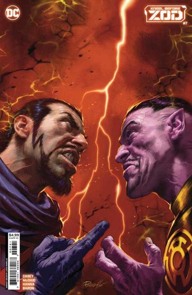 Kneel Before Zod #7 (Of 12) Cover B Lucio Parrillo Card Stock Variant | Dragon's Lair Comics and Fantasy Houston TX