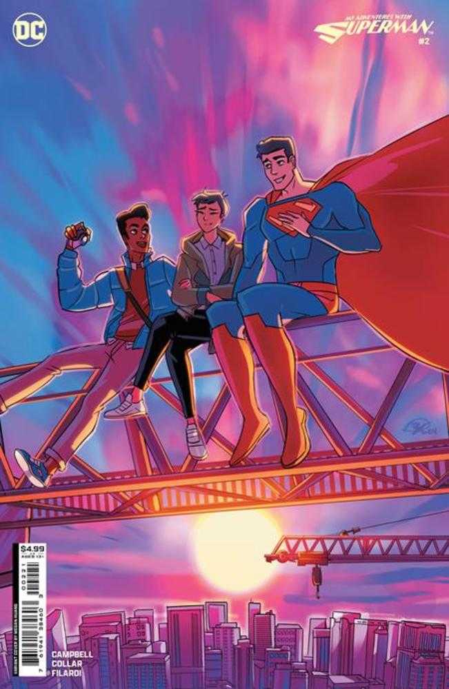 My Adventures With Superman #2 (Of 6) Cover B Megan Huang Card Stock Variant | Dragon's Lair Comics and Fantasy Houston TX