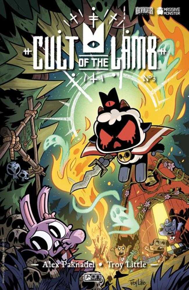 Cult Of The Lamb #3 (Of 4) Cover B Troy Little Variant | Dragon's Lair Comics and Fantasy Houston TX