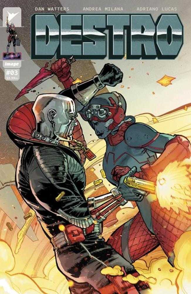 Destro #3 (Of 5) Cover A Andrei  Bressan & Adriano Lucas | Dragon's Lair Comics and Fantasy Houston TX