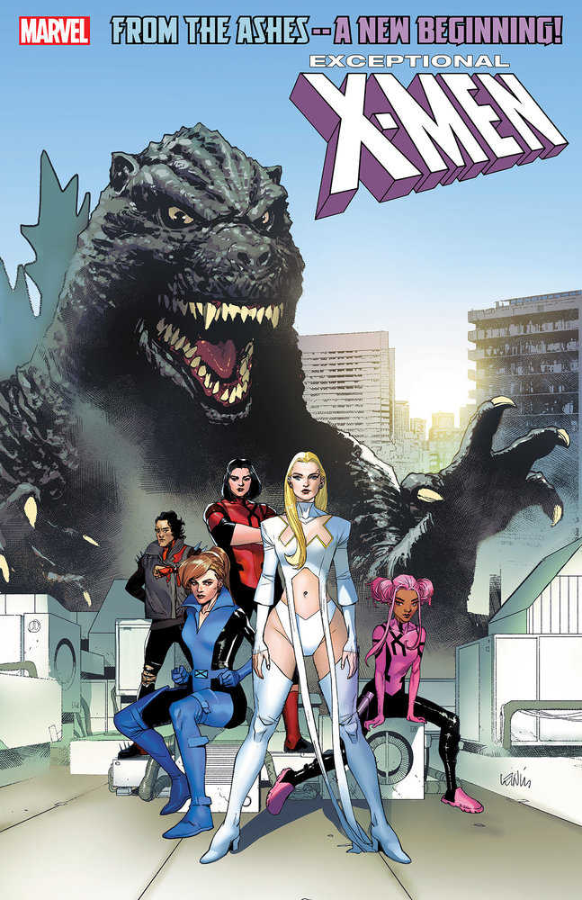 Exceptional X-Men #1 Leinil Yu Godzilla Variant | Dragon's Lair Comics and Fantasy Houston TX