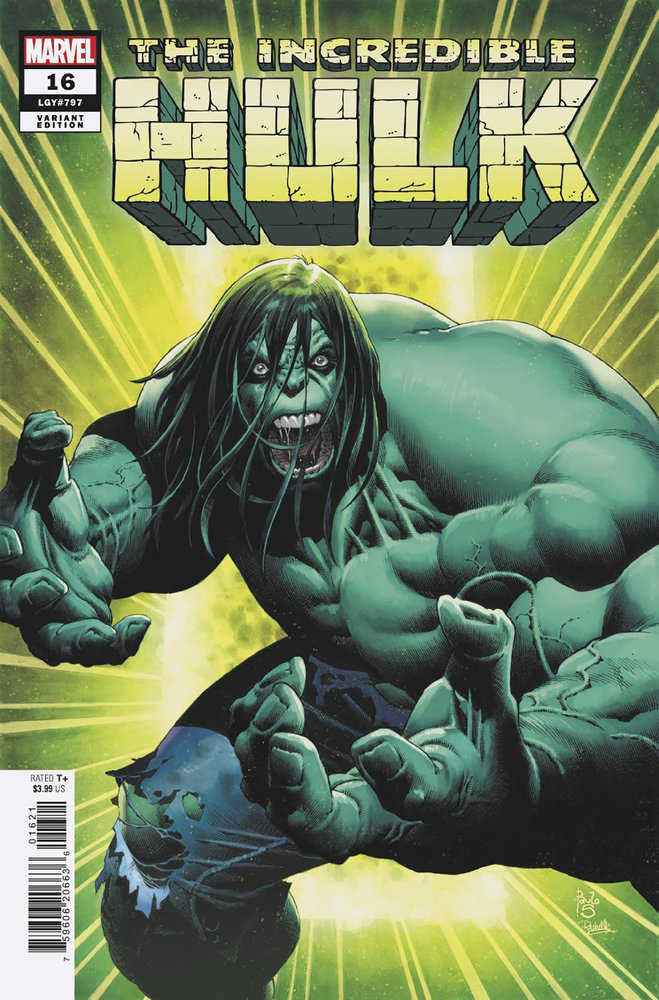 Incredible Hulk #16 Paulo Siqueira Variant | Dragon's Lair Comics and Fantasy Houston TX