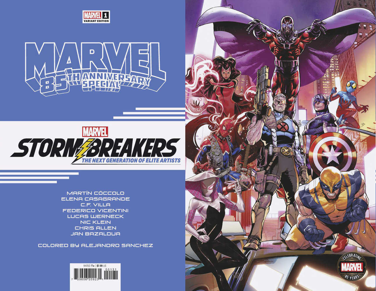 Marvel 85th Anniversary Special #1 Stormbreakers Jam Variant | Dragon's Lair Comics and Fantasy Houston TX