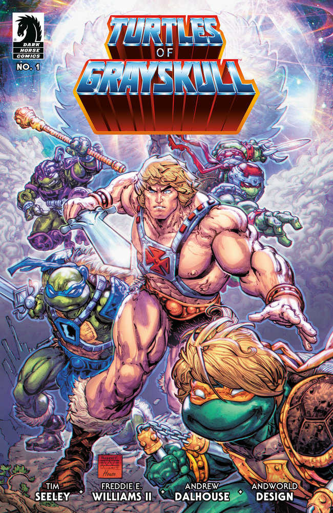 Masters Of The Universe/Teenage Mutant Ninja Turtles: Turtles Of Grayskull #1 (Cover A) (Freddie Williams II) | Dragon's Lair Comics and Fantasy Houston TX