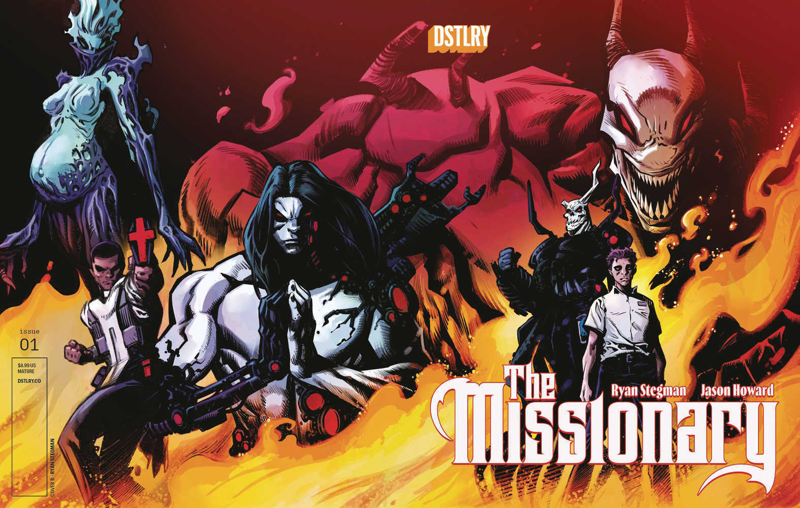 Missionary #1 Cover B Stegman (Mature) | Dragon's Lair Comics and Fantasy Houston TX