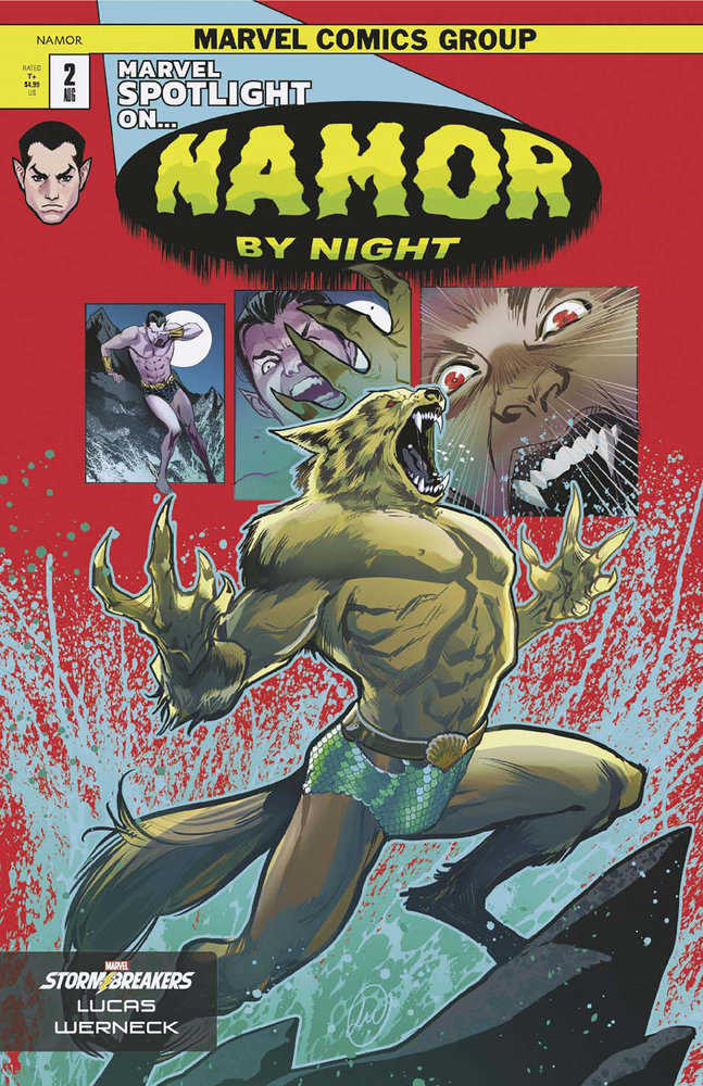 Namor #2 Lucas Werneck Stormbreakers Variant | Dragon's Lair Comics and Fantasy Houston TX