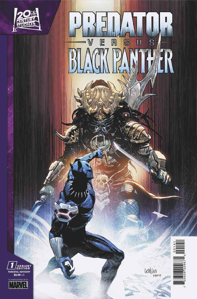 Predator vs. Black Panther #1 Leinil Yu Variant | Dragon's Lair Comics and Fantasy Houston TX