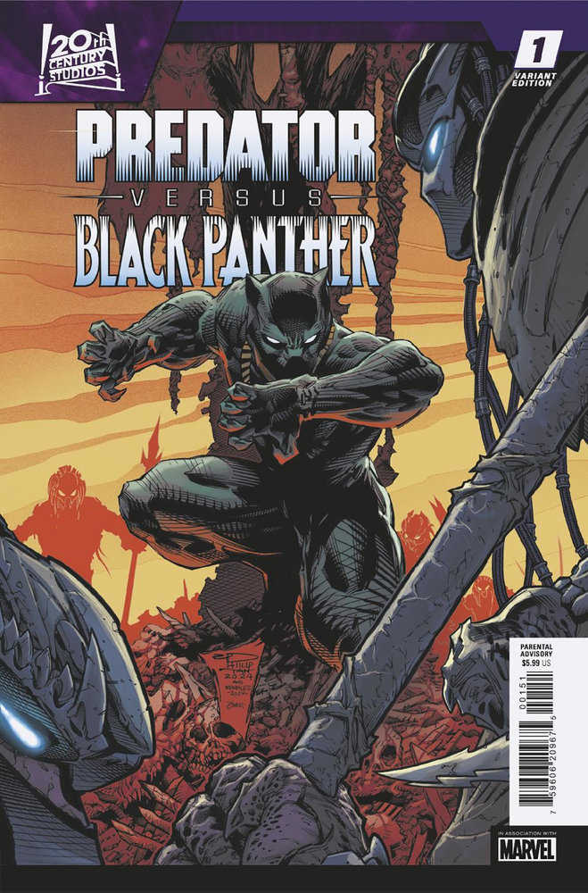 Predator vs. Black Panther #1 Philip Tan Variant | Dragon's Lair Comics and Fantasy Houston TX