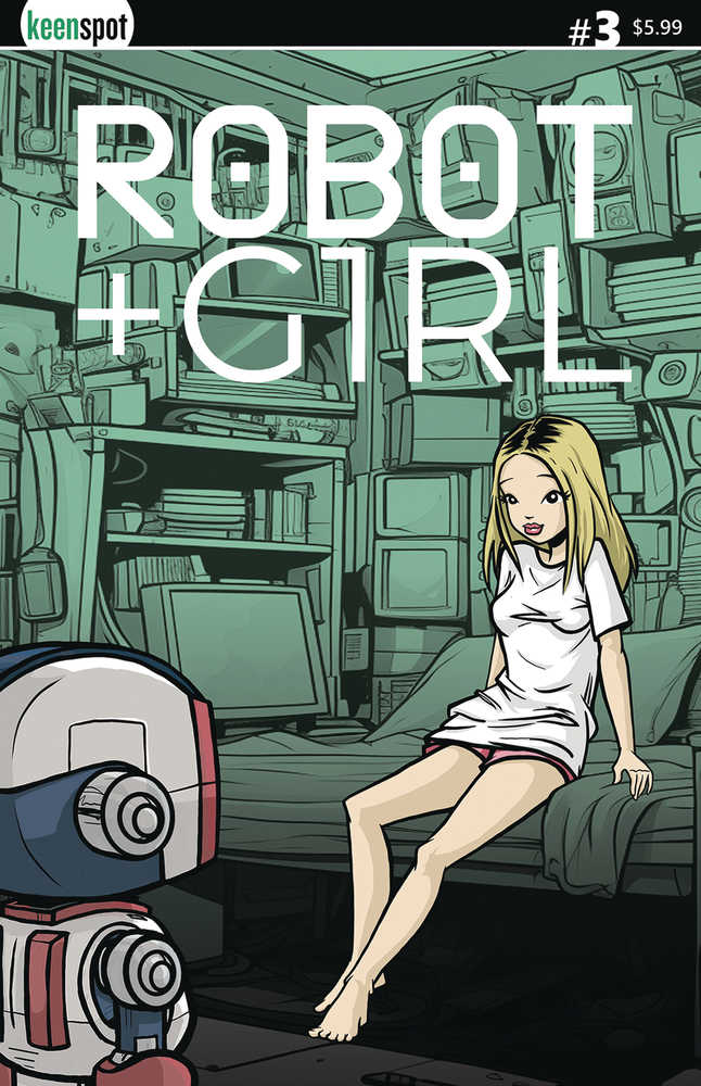 Robot + Girl #3 | Dragon's Lair Comics and Fantasy Houston TX