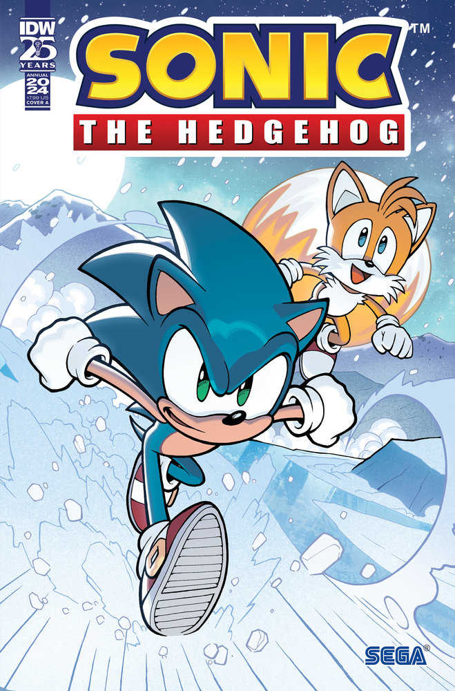 Sonic The Hedgehog Annual 2024 One Shot Cover A Lawrence | Dragon's Lair Comics and Fantasy Houston TX