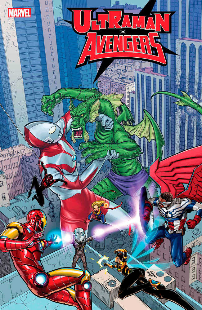 Ultraman X The Avengers #1 E.J. Su Variant | Dragon's Lair Comics and Fantasy Houston TX