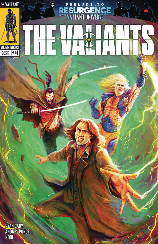 Valiants (2024) #4 (Of 4) Cover A Di Mattia | Dragon's Lair Comics and Fantasy Houston TX