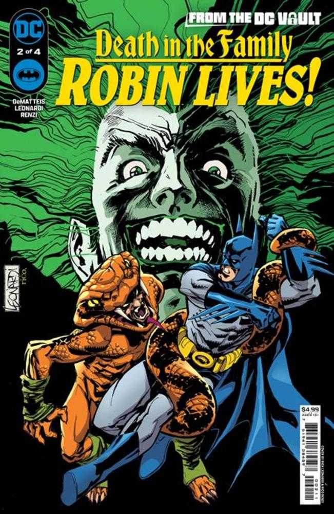 From The DC Vault Death In The Family Robin Lives #2 (Of 4) Cover A Rick Leonardi | Dragon's Lair Comics and Fantasy Houston TX