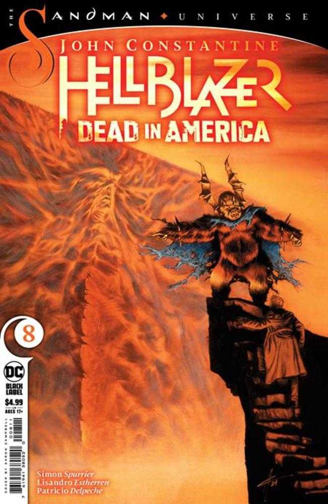 John Constantine Hellblazer Dead In America #8 (Of 11) Cover A Aaron Campbell (Mature) | Dragon's Lair Comics and Fantasy Houston TX