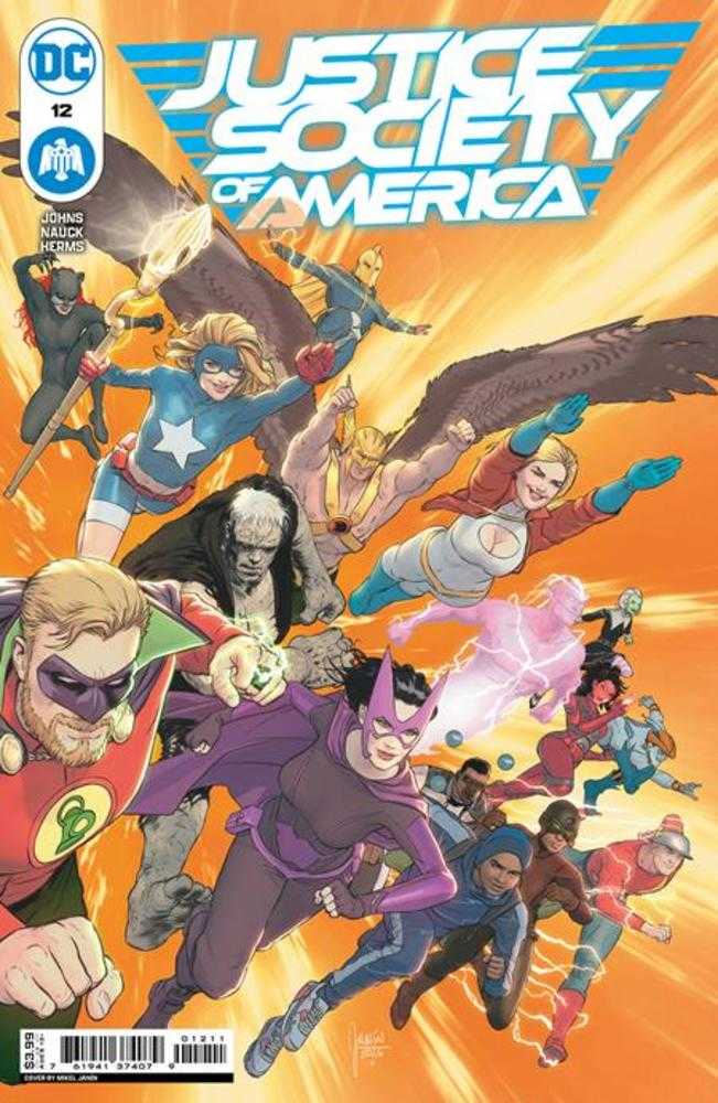 Justice Society Of America #12 (Of 12) Cover A Mikel Janin | Dragon's Lair Comics and Fantasy Houston TX