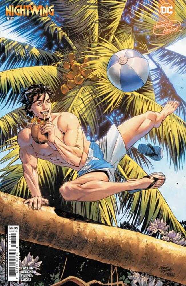 Nightwing #117 Cover E Belen Ortega Swimsuit Card Stock Variant | Dragon's Lair Comics and Fantasy Houston TX