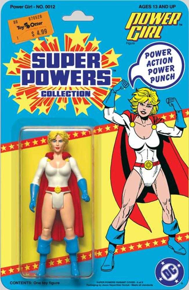 Power Girl #12 Cover D Jason Geyer & Alex Saviuk DC Super Powers Card Stock Variant | Dragon's Lair Comics and Fantasy Houston TX