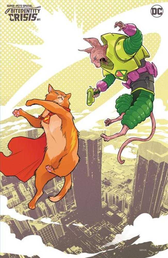 Super-Pets Special Bitedentity Crisis #1 (One Shot) Cover B Karl Kerschl Card Stock Variant | Dragon's Lair Comics and Fantasy Houston TX