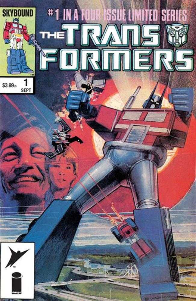 Transformers #1 40th Anniversary Edition  (One Shot) Cover A Bill Sienkiewicz | Dragon's Lair Comics and Fantasy Houston TX