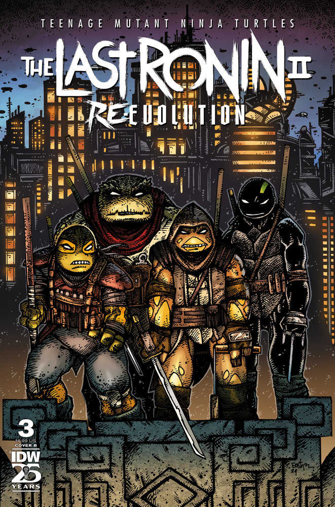 Teenage Mutant Ninja Turtles The Last Ronin II Re Evolution #3 Cover B Eastman (Mature) | Dragon's Lair Comics and Fantasy Houston TX