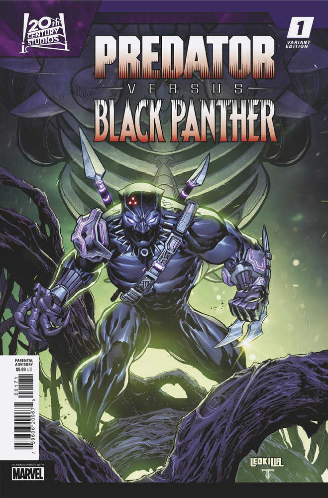 Predator vs. Black Panther #1 Ken Lashley Variant | Dragon's Lair Comics and Fantasy Houston TX