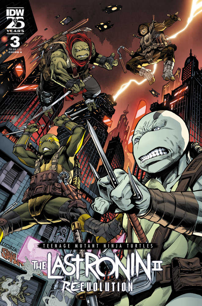 Teenage Mutant Ninja Turtles The Last Ronin II Re Evolution #3 Cover A Escorzas (Mature) | Dragon's Lair Comics and Fantasy Houston TX