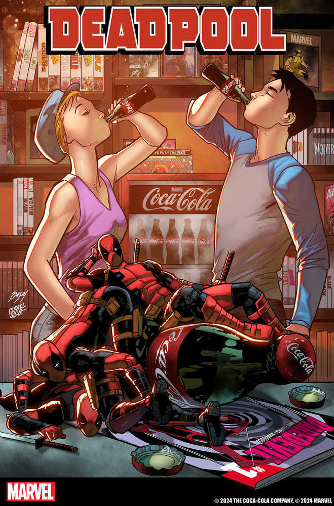 Deadpool #5 Jan Bazaldua Marvel & Coca-Cola Variant | Dragon's Lair Comics and Fantasy Houston TX