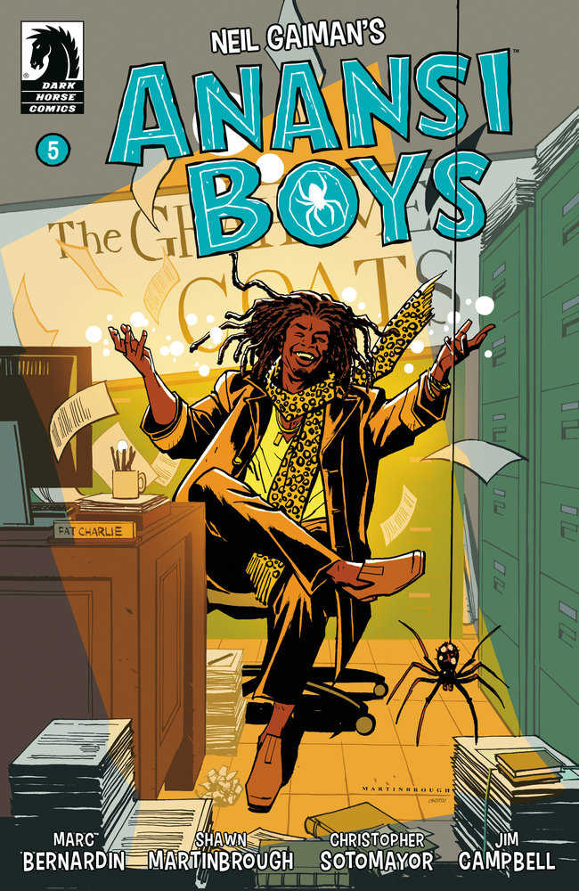 Anansi Boys I #5 Cover B Martinbrough | Dragon's Lair Comics and Fantasy Houston TX