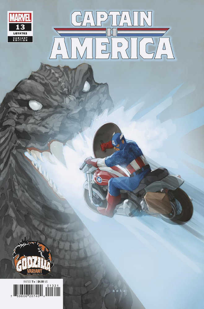 Captain America #13 Phil Noto Godzilla Variant | Dragon's Lair Comics and Fantasy Houston TX