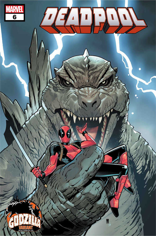 Deadpool #6 Paco Medina Godzilla Variant | Dragon's Lair Comics and Fantasy Houston TX