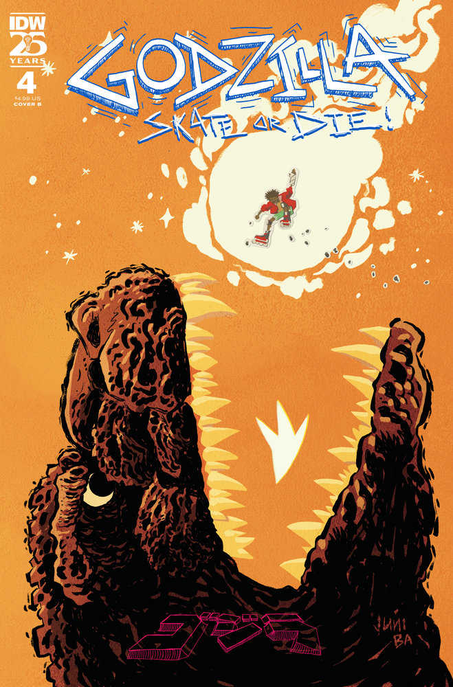 Godzilla: Skate Or Die #4 Variant B (Ba) | Dragon's Lair Comics and Fantasy Houston TX