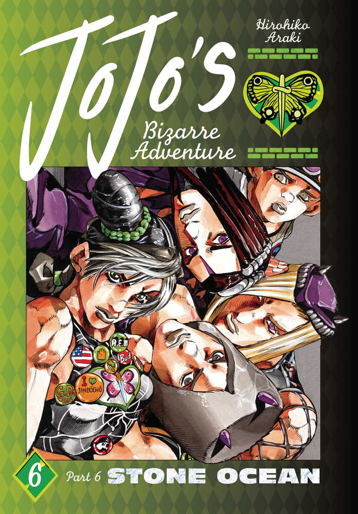 Jojos Bizarre Adventure Part 6 Stone Ocean Hardcover Volume 06 | Dragon's Lair Comics and Fantasy Houston TX