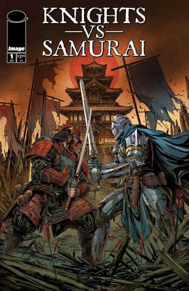 Knights vs Samurai #1 Cover A Raymond Gay | Dragon's Lair Comics and Fantasy Houston TX