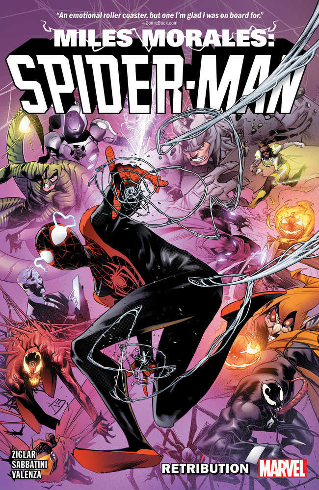 Miles Morales Spider-Man By Ziglar TPB Volume 04 Retribution | Dragon's Lair Comics and Fantasy Houston TX