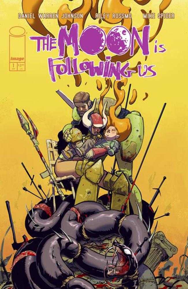 The Moon Is Following Us #1 (Of 10) Cover A Riley Rossmo & Mike Spicer | Dragon's Lair Comics and Fantasy Houston TX