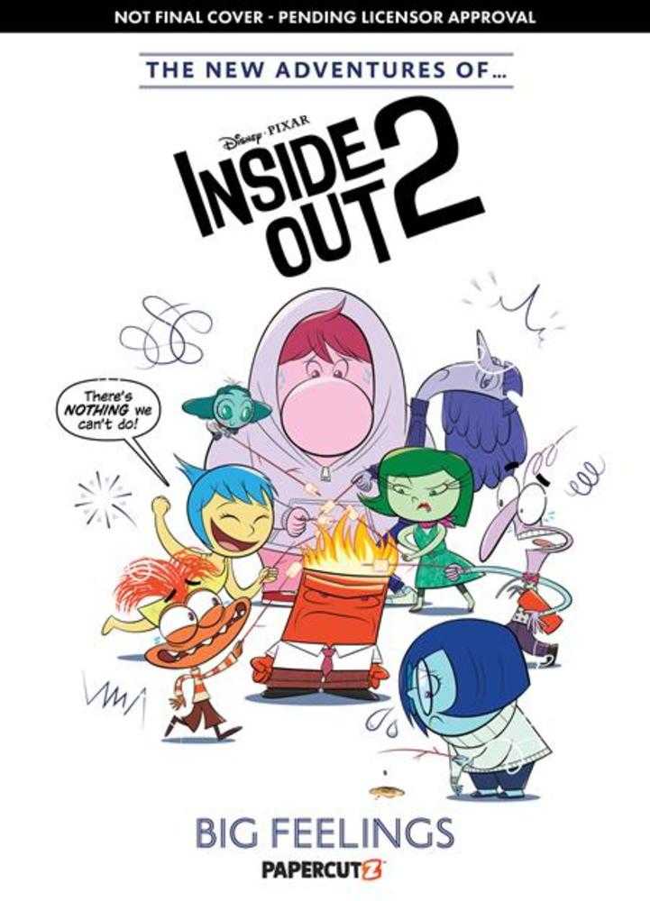 New Adventures Of Disney & Pixar Inside Out 2 TPB Volume 1 Big Feelings | Dragon's Lair Comics and Fantasy Houston TX