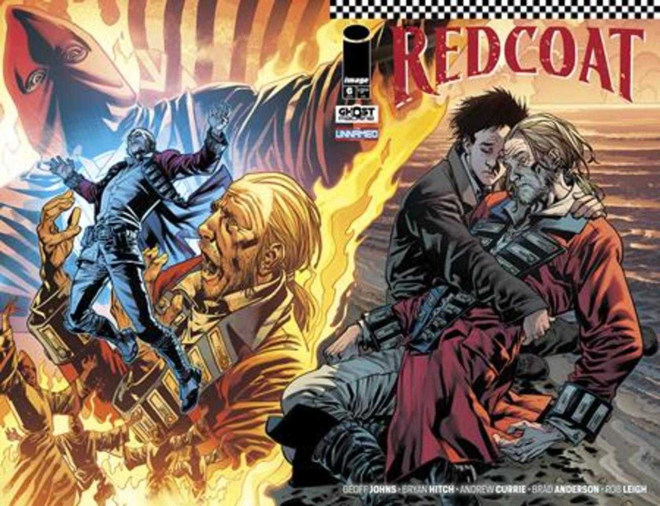 Redcoat #6 Cover A Bryan Hitch & Brad Anderson Wraparound | Dragon's Lair Comics and Fantasy Houston TX