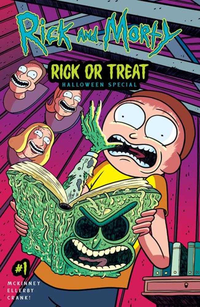 Rick And Morty Rick Or Treat Halloween Special #1 (One Shot) Cover A Marc Ellerby (Mature) | Dragon's Lair Comics and Fantasy Houston TX