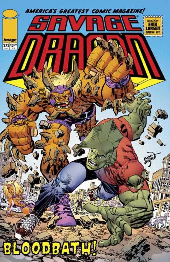 Savage Dragon #273 Cover A Erik Larsen (Mature) | Dragon's Lair Comics and Fantasy Houston TX