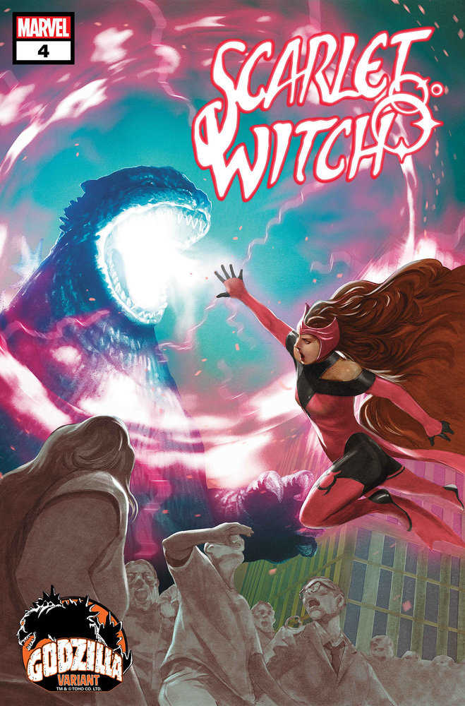 Scarlet Witch #4 Mitsuhiro Arita Godzilla Variant | Dragon's Lair Comics and Fantasy Houston TX