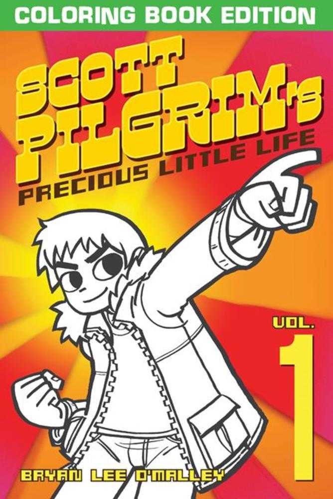 Scott Pilgrims Precious Little Life Coloring Book TPB | Dragon's Lair Comics and Fantasy Houston TX