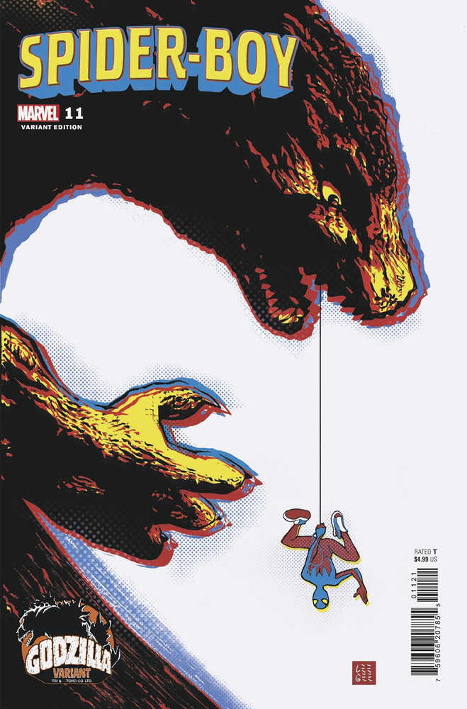 Spider-Boy #11 Lee Garbett Godzilla Variant | Dragon's Lair Comics and Fantasy Houston TX