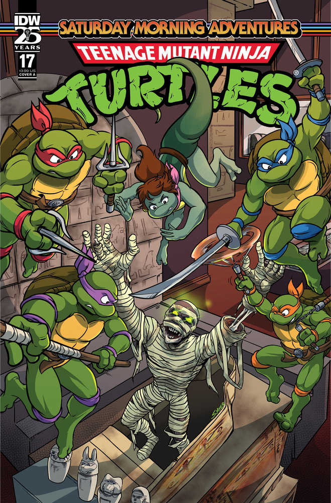 Teenage Mutant Ninja Turtles: Saturday Morning Adventures #17 Cover A (Myer) | Dragon's Lair Comics and Fantasy Houston TX