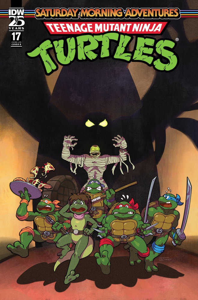 Teenage Mutant Ninja Turtles: Saturday Morning Adventures #17 Variant B (Fonseca) | Dragon's Lair Comics and Fantasy Houston TX